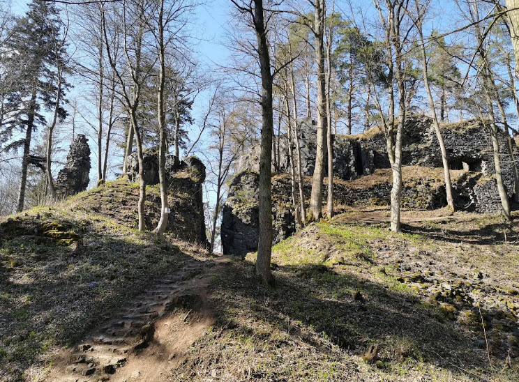 Ruins of Castle Skála, Czech Republic (Czechia)